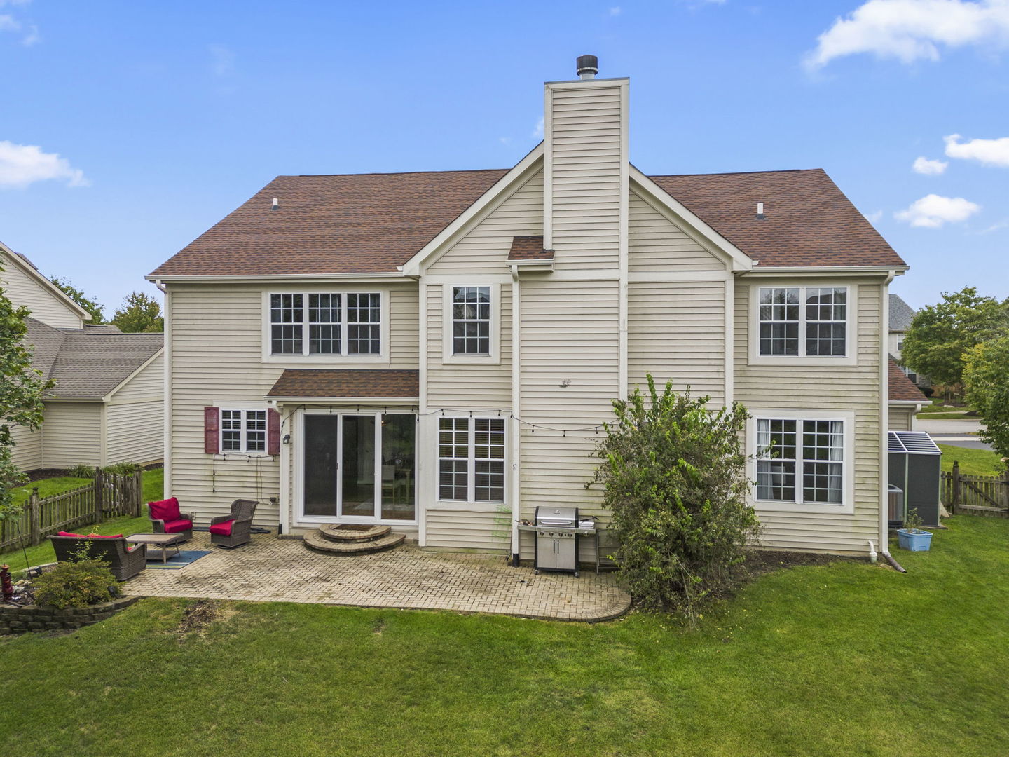 26210 Mapleview Drive Plainfield, IL 60585 - Photo 38 of 55 a front view of a house with a yard and garage