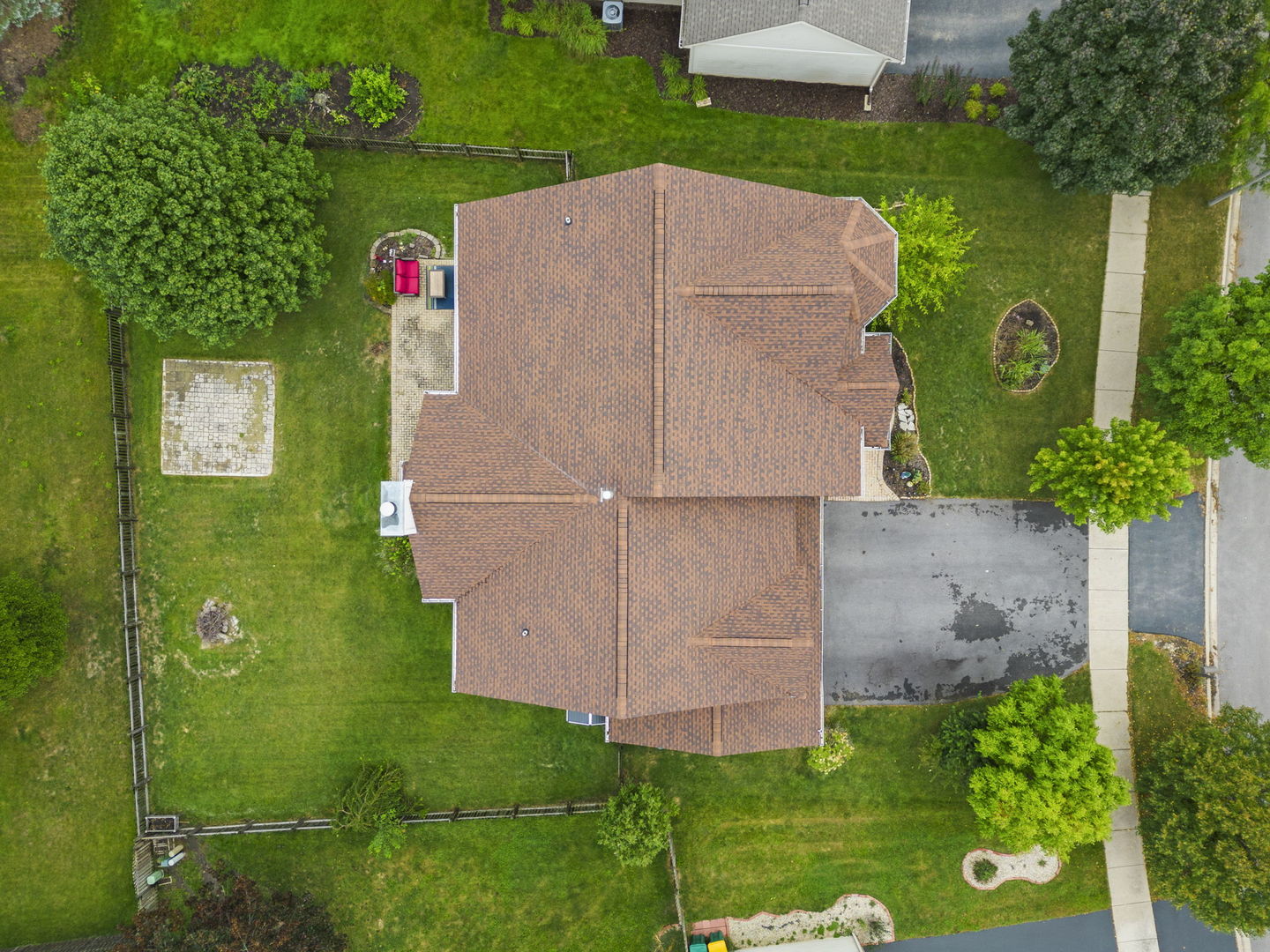 26210 Mapleview Drive Plainfield, IL 60585 - Photo 43 of 55 an aerial view of a house