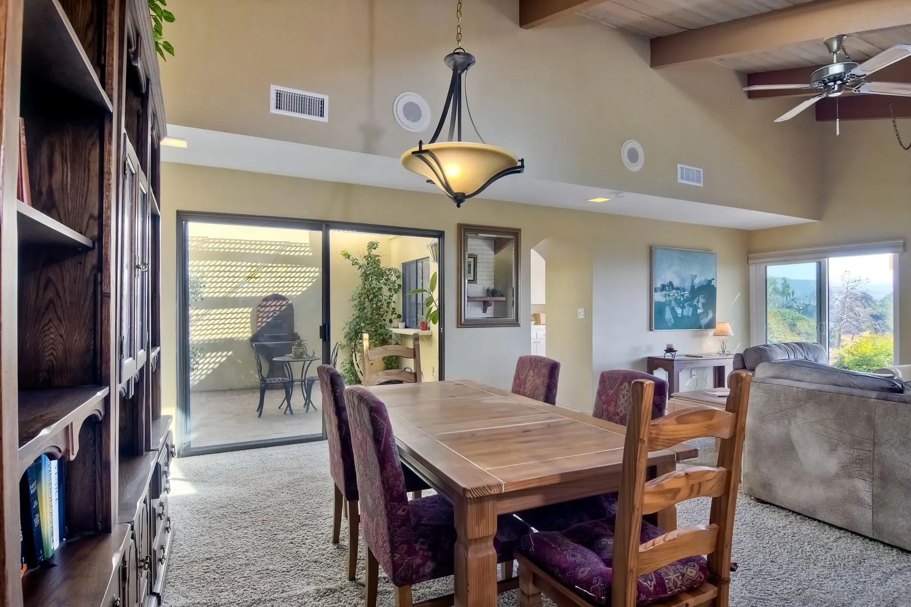 13416 The Square Poway, CA 92064 - Photo 13 of 35 a view of a dining room with furniture window and outside view