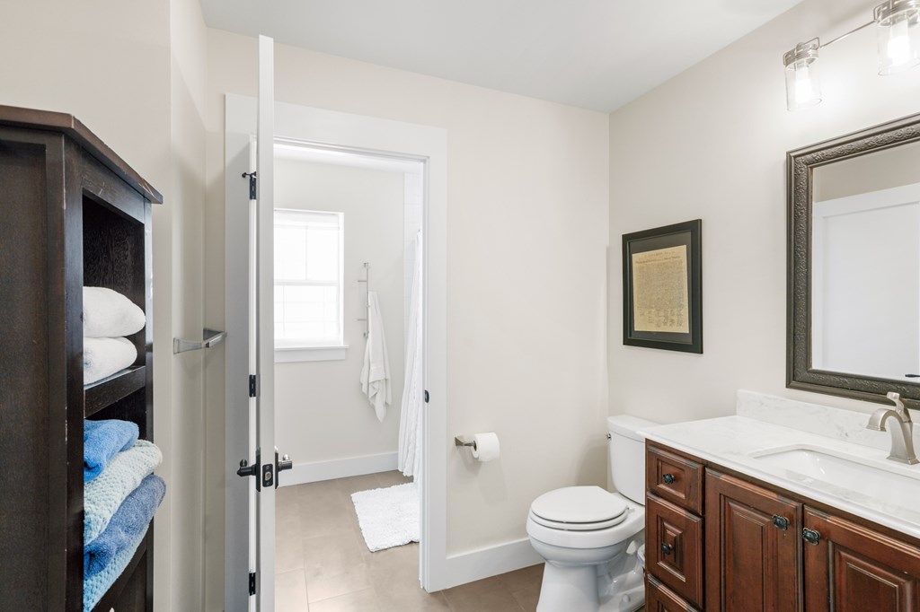 210 Dally Road Comfort, TX 78013 - Photo 43 of 79 3rd bath- Upstairs - Vanity and Toilet B