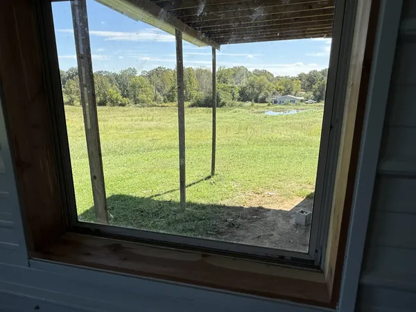 a house that has a backyard