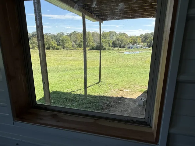 a house that has a backyard