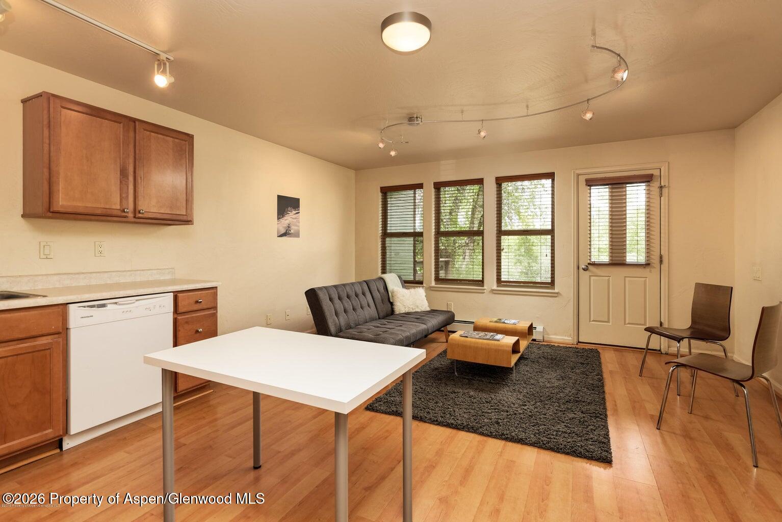 604 Lakeside Drive Basalt, CO 81621 - Photo 11 of 28 a living room with furniture and wooden floor