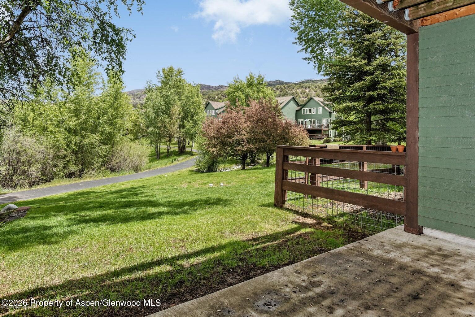 604 Lakeside Drive Basalt, CO 81621 - Photo 19 of 28 a view of a park with large trees