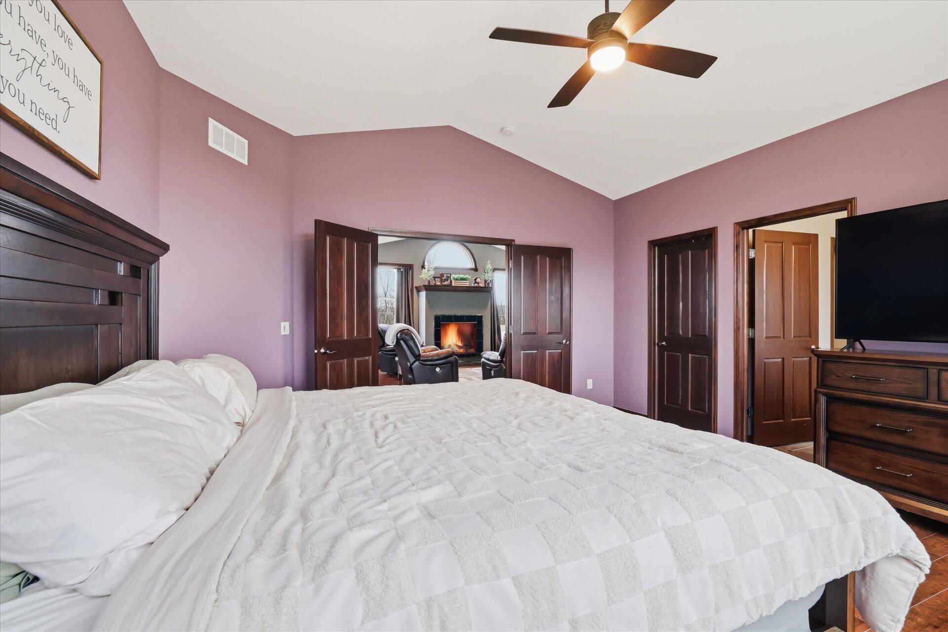 N7026 County DD Spring Prairie, WI 53105 - Photo 19 of 39 33-033_ACAM7021_with_fire