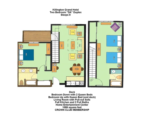 $143,000 | 228 East Mountain Road, Unit DA DUP GRAND HOTEL 152 II (GODBOUT), Killington, VT 05751