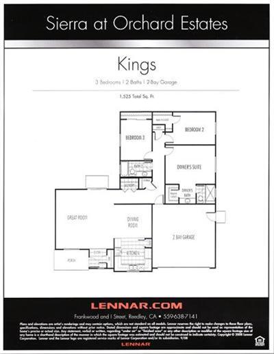 334 East Huntsman Avenue Reedley, CA 93654 - Photo 2 of 6 3 Bedrooms & 2 Baths