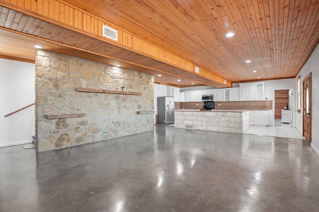 288.000000 Kroll Road Harper, TX 78631 - Photo 10 of 49 a view of a kitchen with a sink