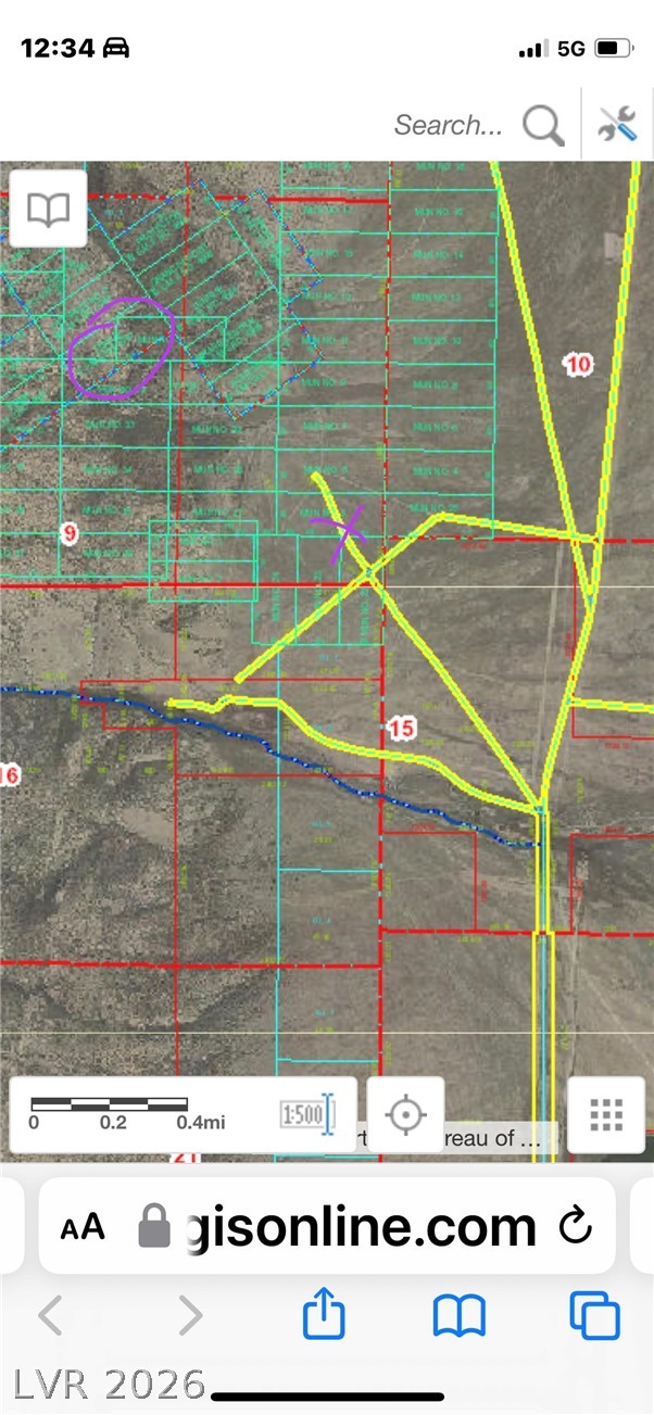 31 (n Spring Valley Ely, NV 89301 - Photo 7 of 10 Detailed regional parcel map displays lot boundaries and surrounding terrain layout.