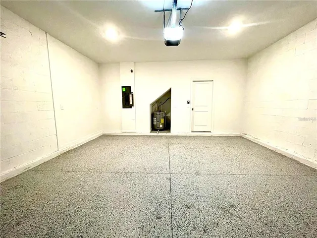 a black and white wall with a black white and white wall