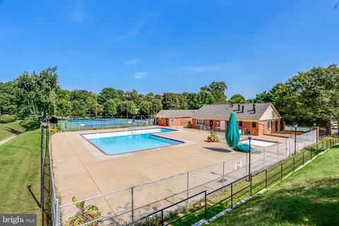 a view of a backyard with a garden