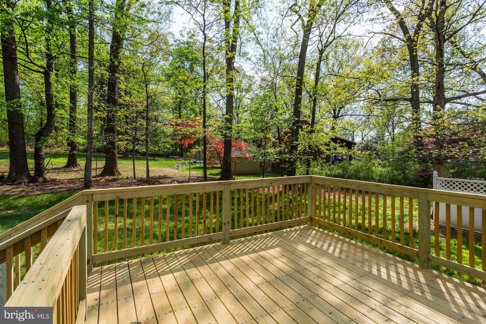 5804 Granby Road Derwood, MD 20855 - Photo 28 of 30 Beautiful Rear Deck