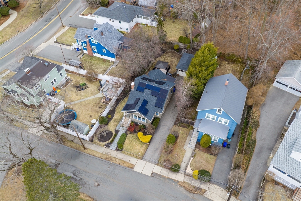 4 Wescott Road Stoneham, MA 02180 - Photo 42 of 42 an aerial view of residential house with outdoor space