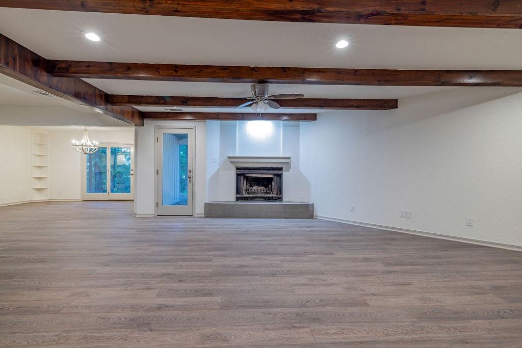 598 Stagecoach Trail Denison, TX 75021 - Photo 5 of 29 a view of an empty room with a fireplace