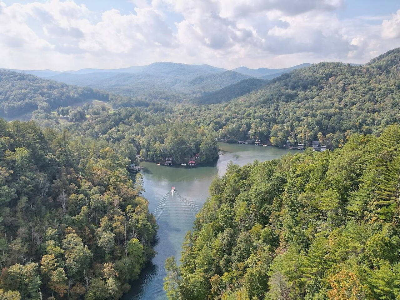 728 Oscar Rock Road Clayton, GA 30525 - Photo 39 of 40 a view of lake with mountain