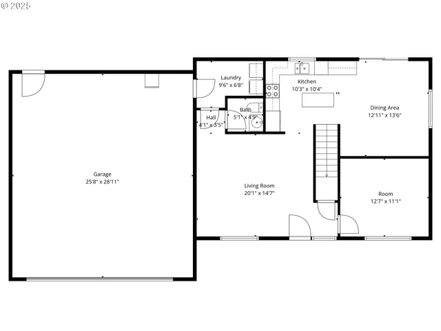 a picture of a floor plan