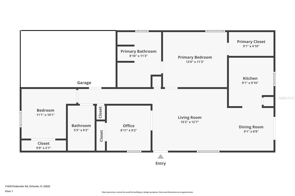 11029 Einbender Road Orlando, FL 32825 - Photo 17 of 27 a picture of a refrigerator