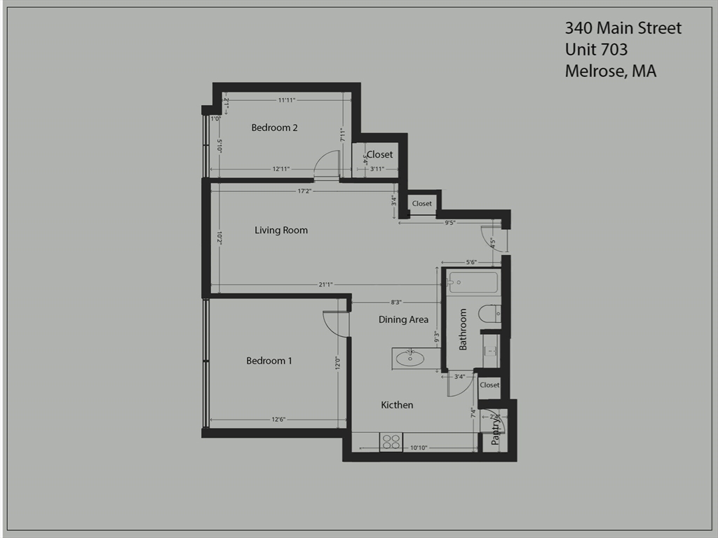 340 Main Street, Unit 703 Melrose, MA 02176 - Photo 16 of 16
