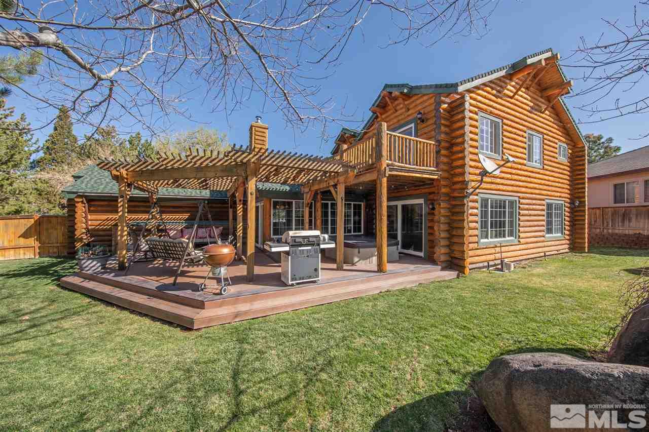 345 Prickly Pear Road Verdi, NV 89439 - Photo 2 of 26 a view of a house with a patio and a yard