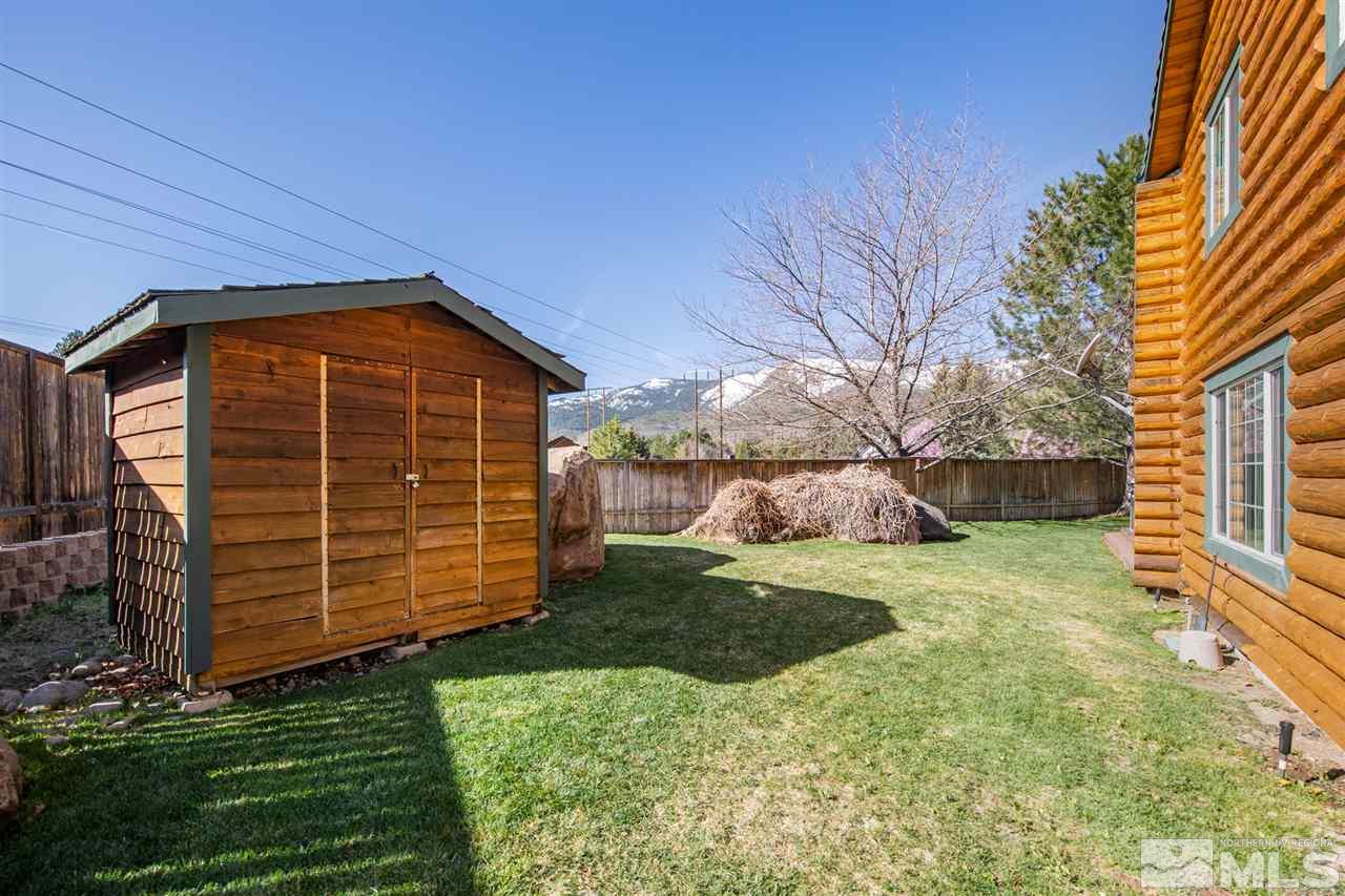 345 Prickly Pear Road Verdi, NV 89439 - Photo 25 of 26 a view of a backyard with a garden