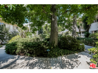 281 South Barrington Avenue, Unit C2 Los Angeles, CA 90049 - Photo 23 of 24 a view of backyard with green space