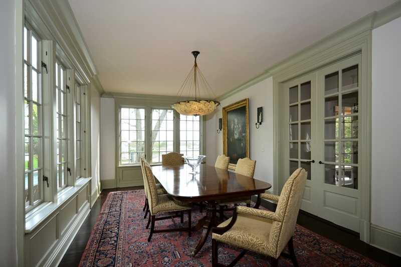 22 Searles Road Darien, CT 06820 - Photo 9 of 25 a dining room with furniture window and outside view