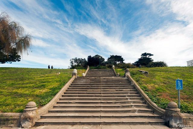 a park view with a outdoor space