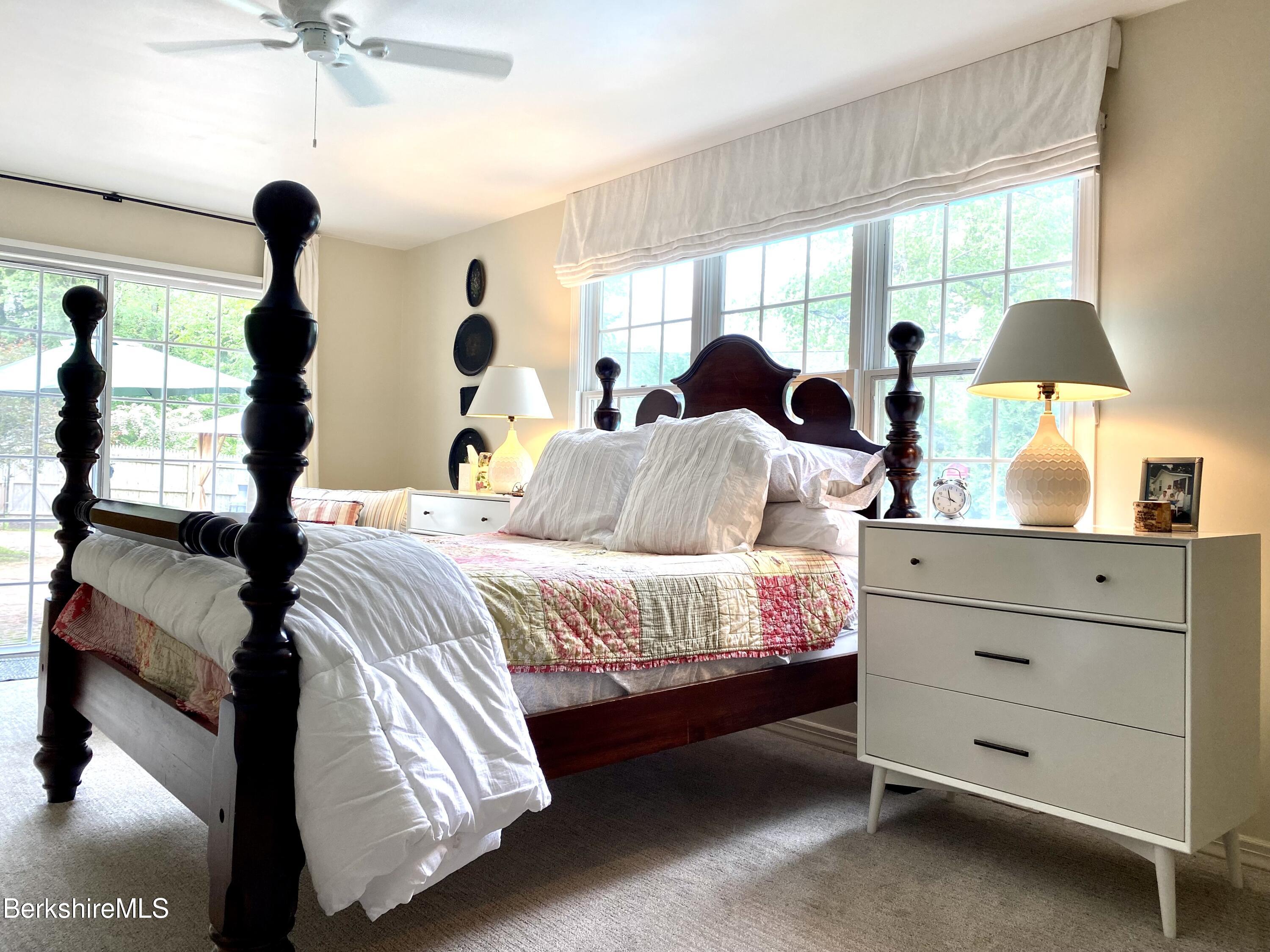 501 Holmes Road Pittsfield, MA 01201 - Photo 19 of 30 a bedroom with two beds and a window