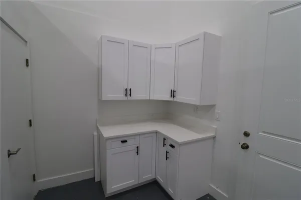 a view of empty room