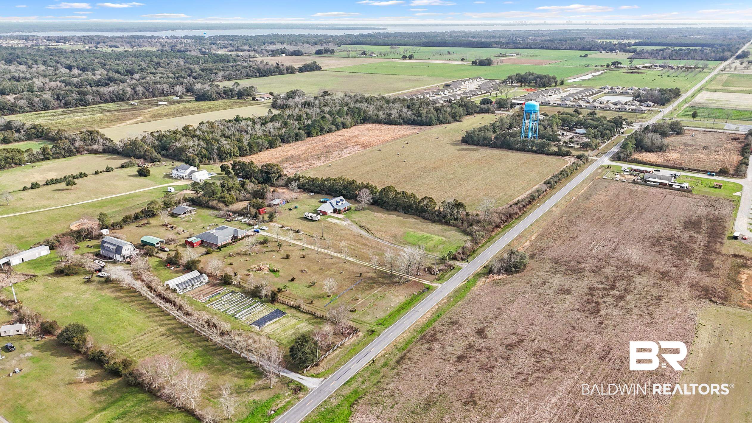 13358 County Road 91 Elberta, AL 36530 - Photo 38 of 47 Drone / aerial view featuring a rural view