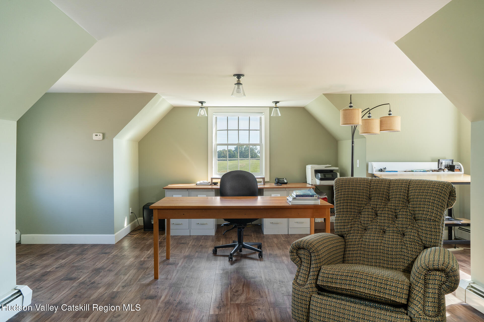 369 Highmount Road West Coxsackie, NY 12192 - Photo 19 of 24 a work room with furniture and a window