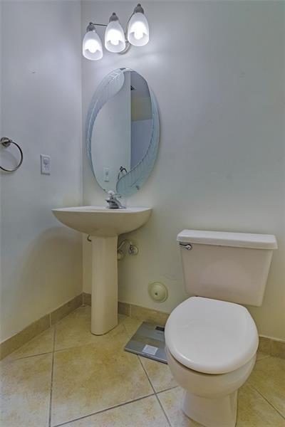 6751 Boca Pines Trail, Unit F Boca Raton, FL 33433 - Photo 10 of 22 Boca Pines Half Bath Downstairs