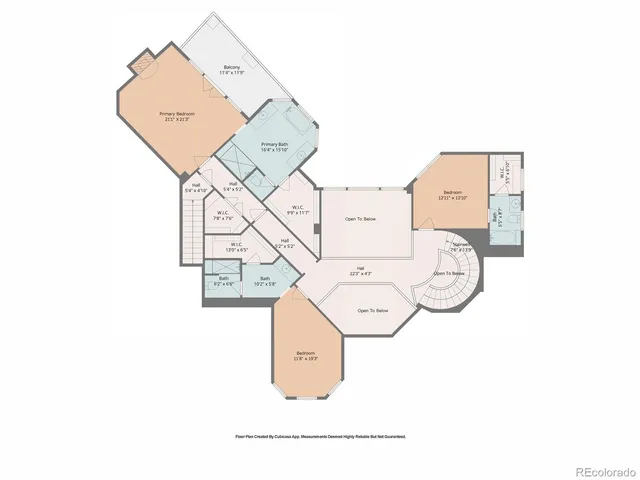 a picture of a room with rack on the wall