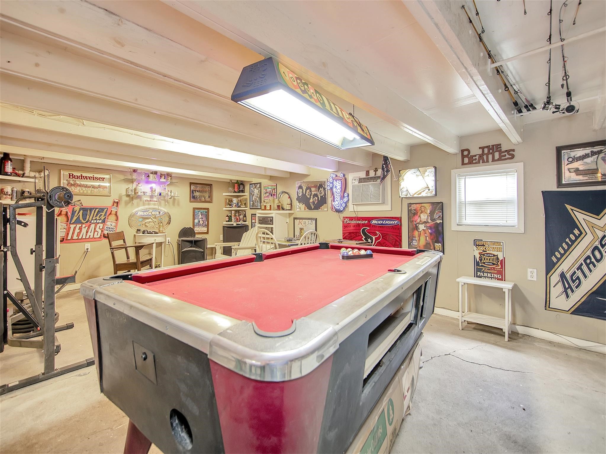 5207 McCormick Street Houston, TX 77023 - Photo 30 of 33 a room with pool table and windows