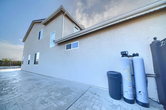 a view of a storage & utility room with a sink