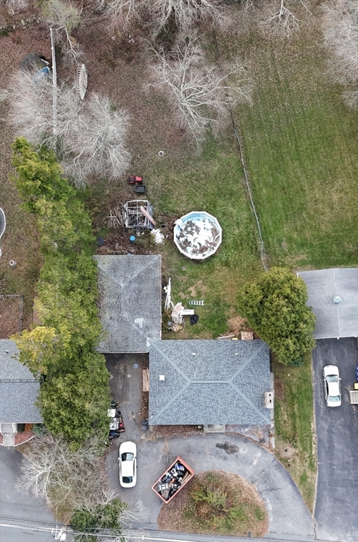 345 Chace Street Somerset, MA 02726 - Photo 17 of 18 an aerial view of a house with a yard and a large tree