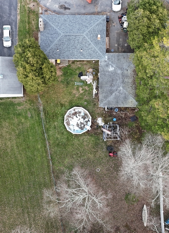 345 Chace Street Somerset, MA 02726 - Photo 18 of 18 an aerial view of a house with a yard