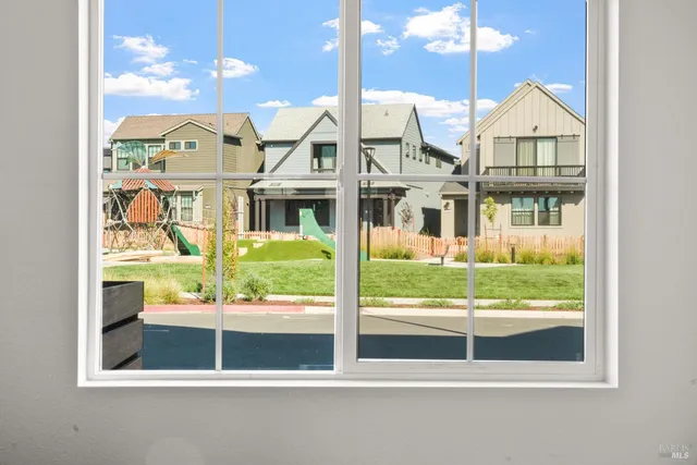 a view of front door