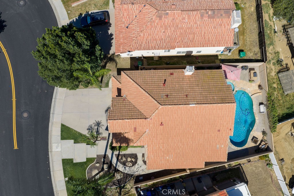 22720 Springmist Drive Moreno Valley, CA 92557 - Photo 34 of 40 an aerial view of a kitchen with stainless steel appliances