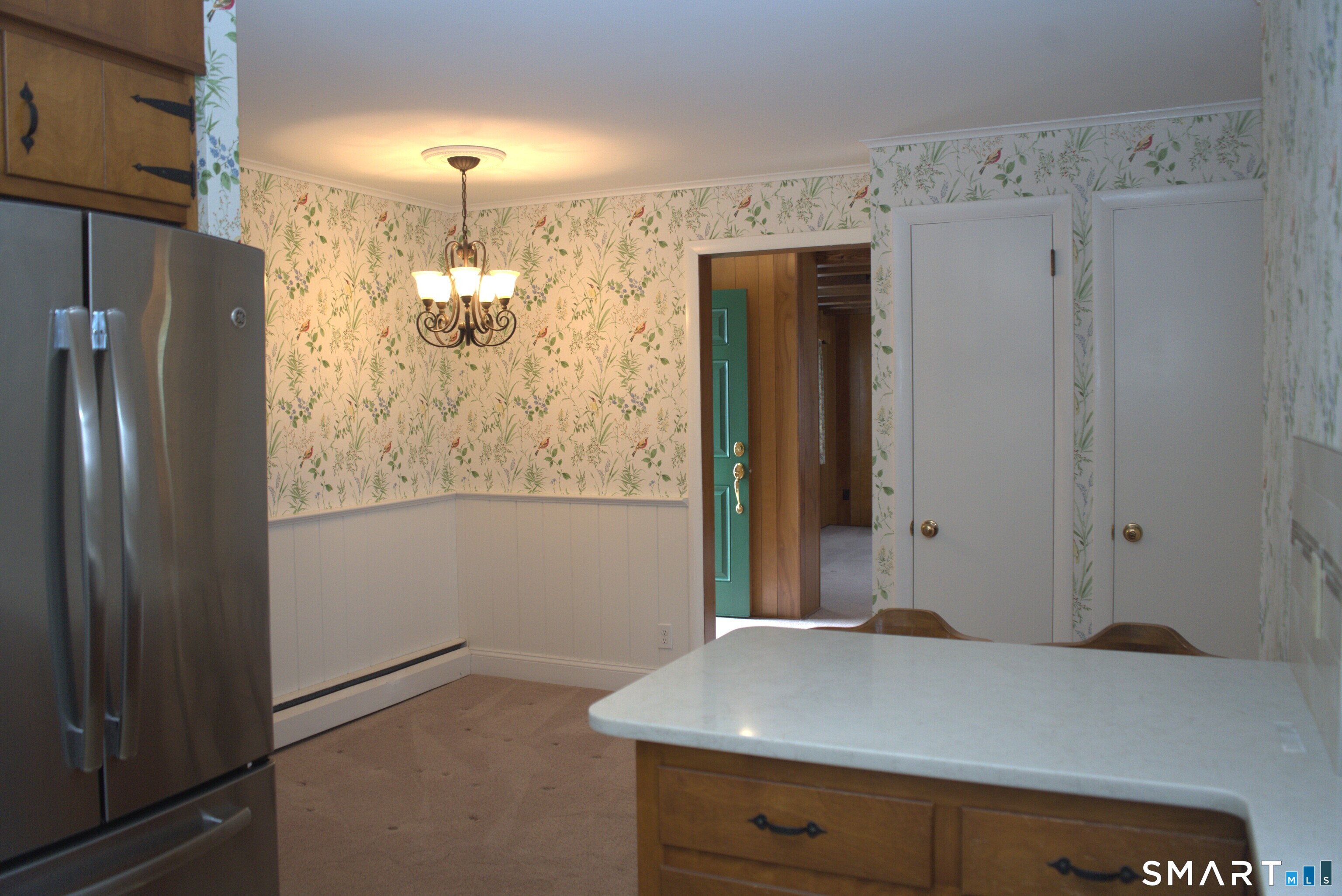 293 Kick Hill Road Lebanon, CT 06249 - Photo 5 of 21 View from kitchen to dining and front hall.