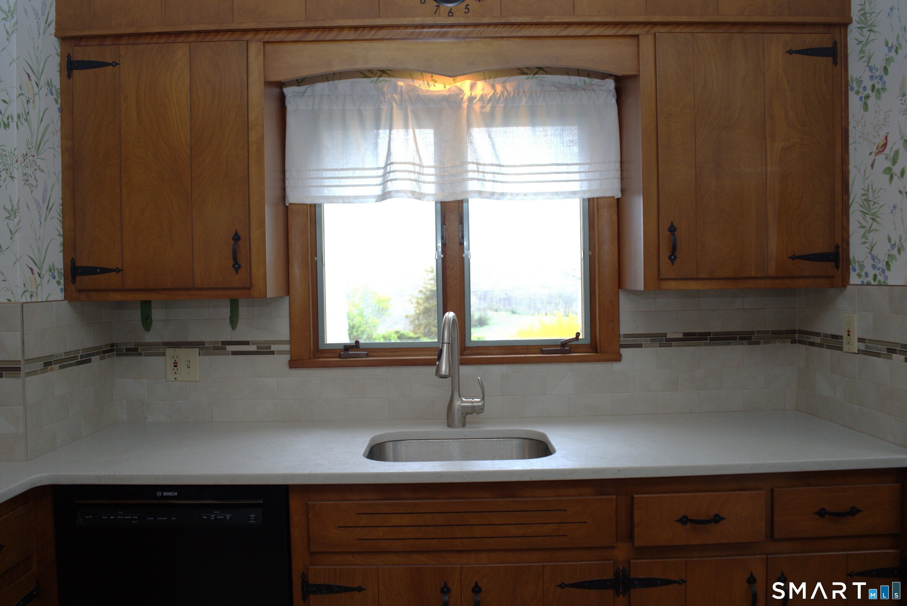 293 Kick Hill Road Lebanon, CT 06249 - Photo 7 of 21 Backyard view from the kitchen sink.