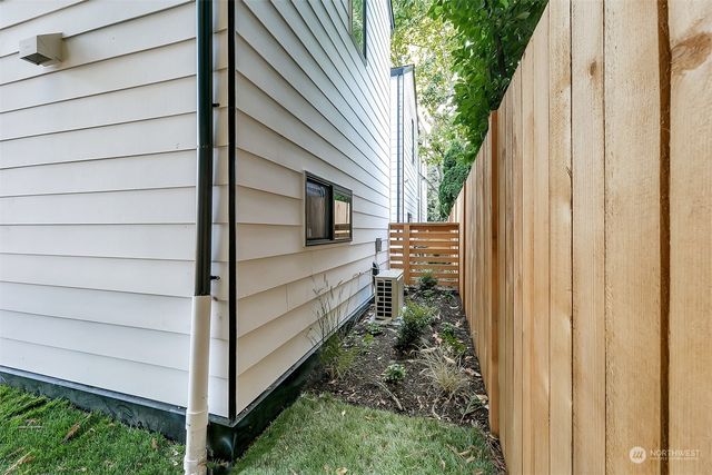 a view of a back yard of the house