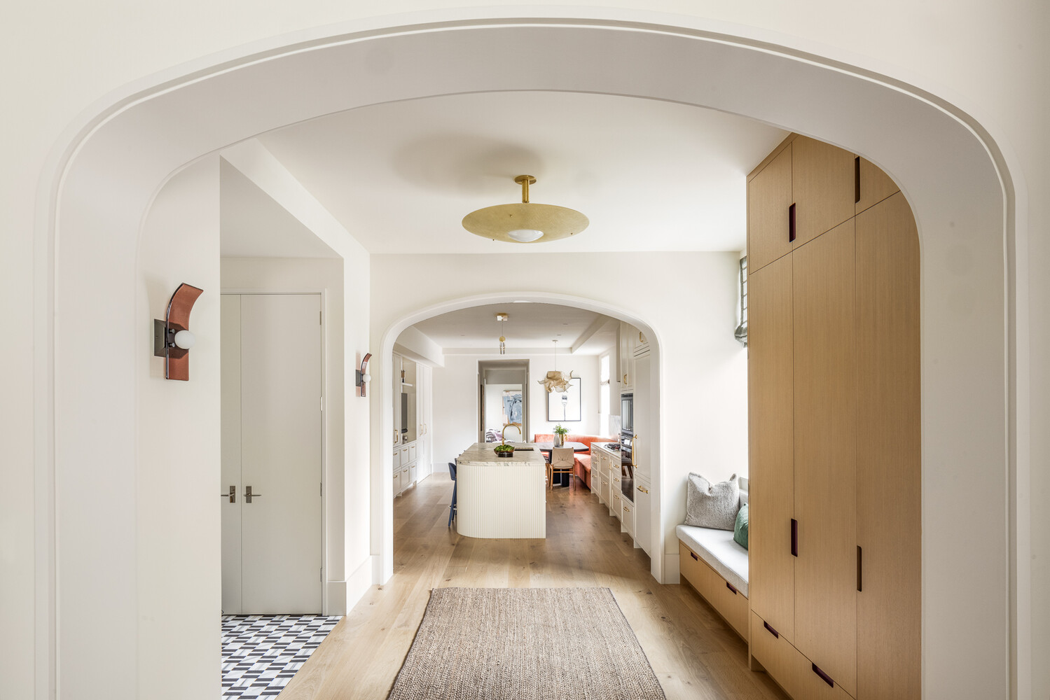 286 Spring Street, Unit 2 Manhattan, NY 10013 - Photo 13 of 14 a view of a bedroom from a hallway