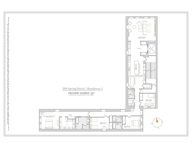 a view of a bedroom from a hallway