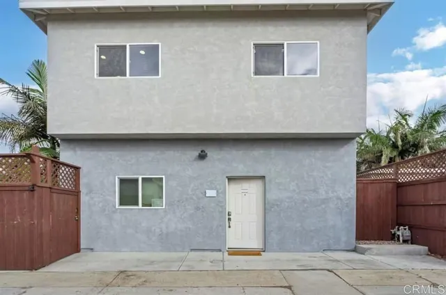 a view of outdoor space and deck