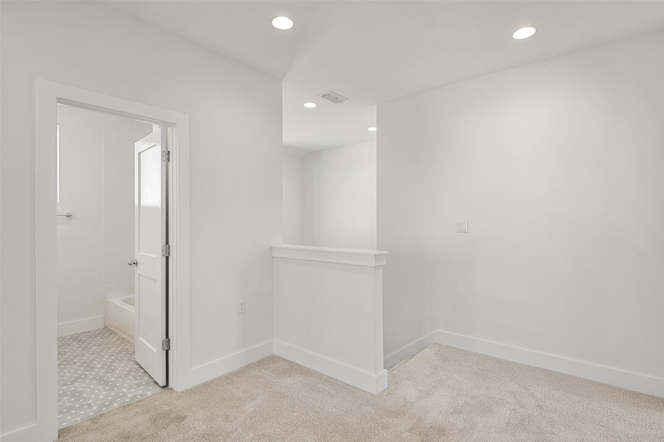 711 Paleface Ranch Road, Unit 3 Spicewood, TX 78669 - Photo 22 of 32 wooden floor in an empty room