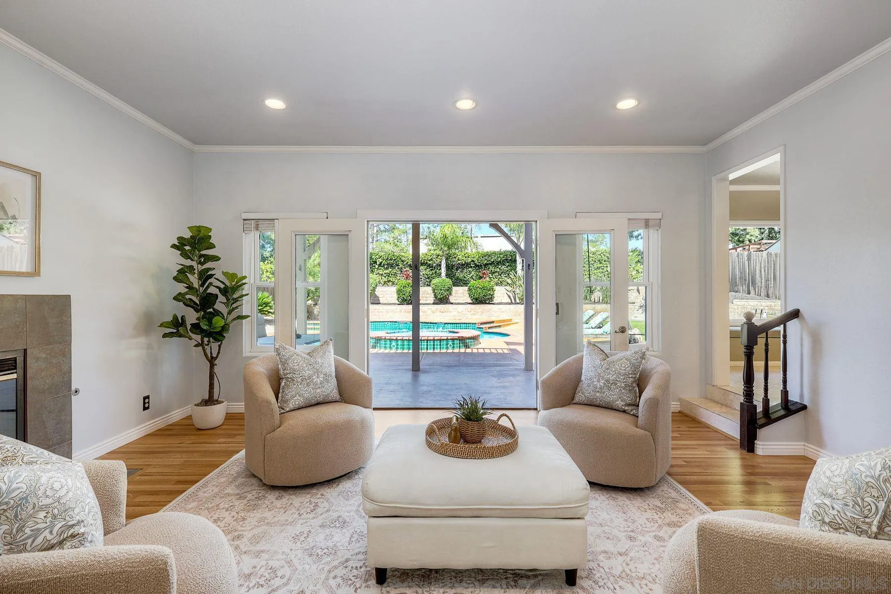 13976 Country Creek Road Poway, CA 92064 - Photo 13 of 40 a living room with furniture and a large window