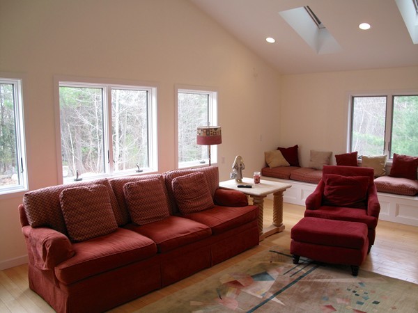 195 Kennedy Road Northampton, MA 01053 - Photo 14 of 22 a living room with furniture and a large window