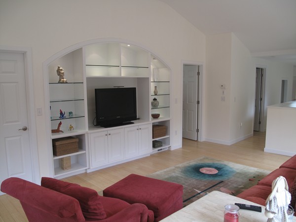 195 Kennedy Road Northampton, MA 01053 - Photo 17 of 22 a living room with furniture and a flat screen tv