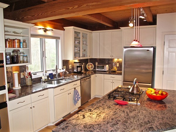 195 Kennedy Road Northampton, MA 01053 - Photo 6 of 22 a kitchen with a sink and cabinets